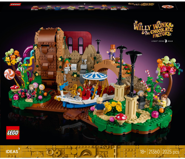 LEGO Ideas 21360 Willy Wonka i fabryka czekolady - 1418326 - zdjęcie
